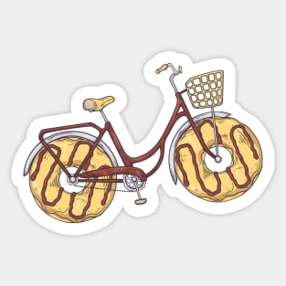 Donuts Bike Sticker